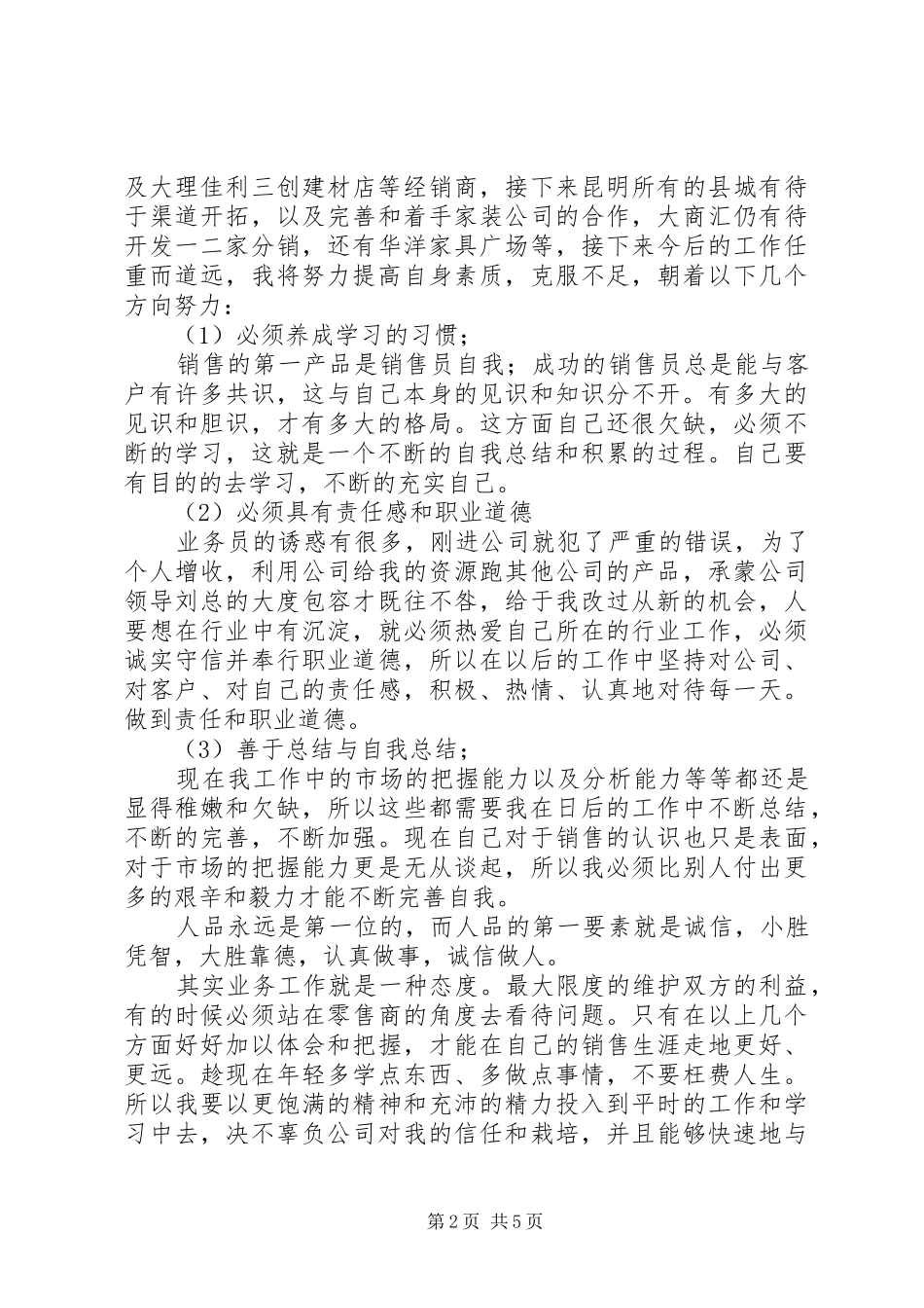 导购入职工作总结范文_第2页