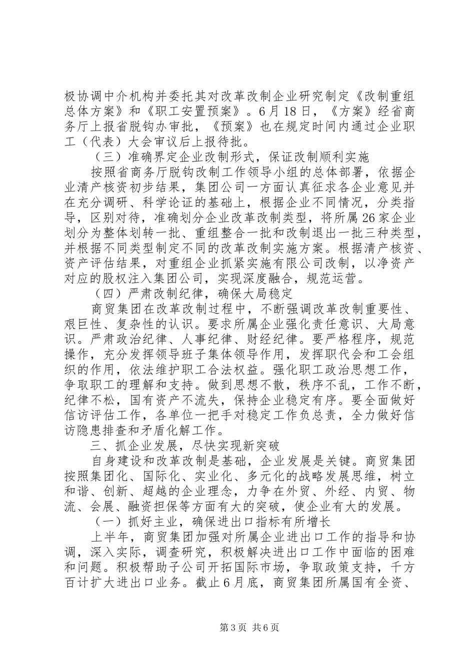 商贸集团工作总结_第3页