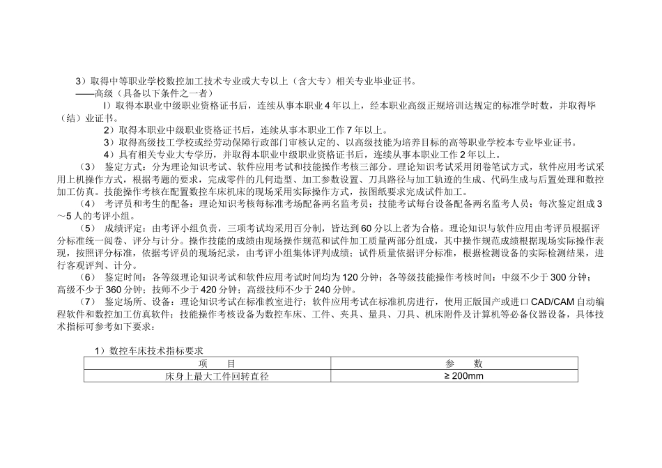 数控车工职业标准_第2页