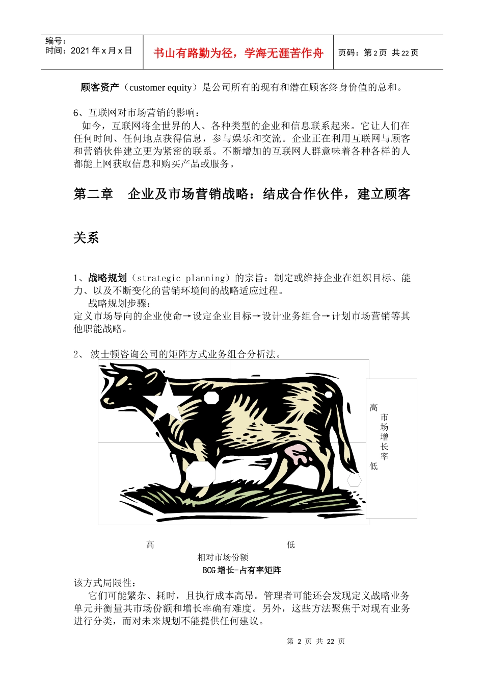 市场营销学复习概要_第2页