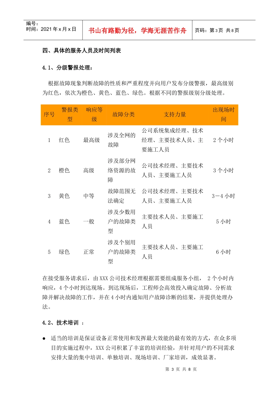 售后服务计划2_第3页
