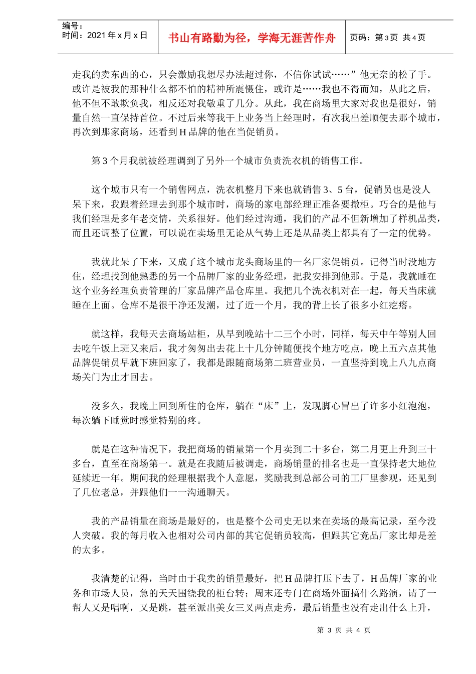 一个职业营销人的真实成长历程(doc5)(1)_第3页