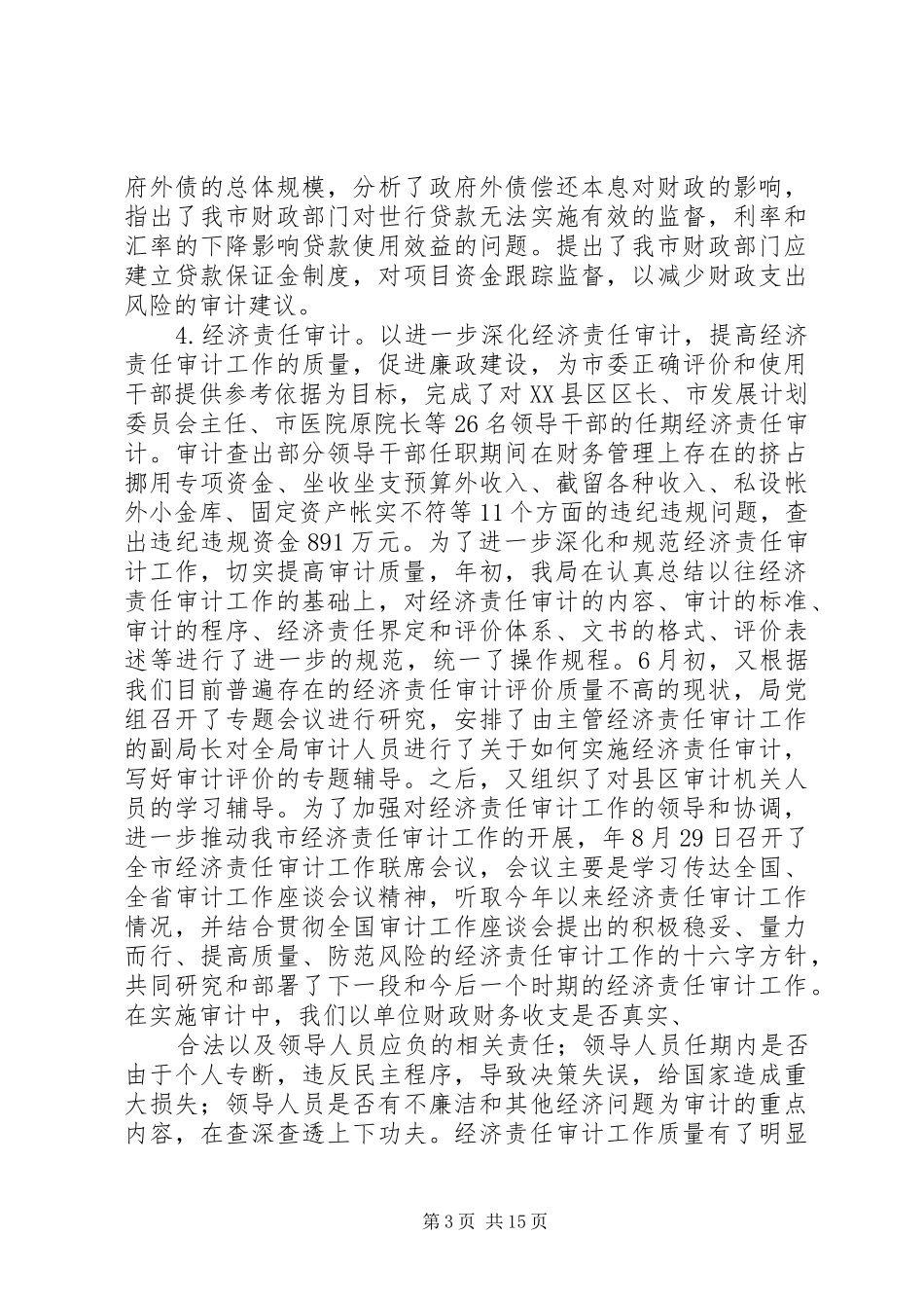 审计局工作总结总结_第3页