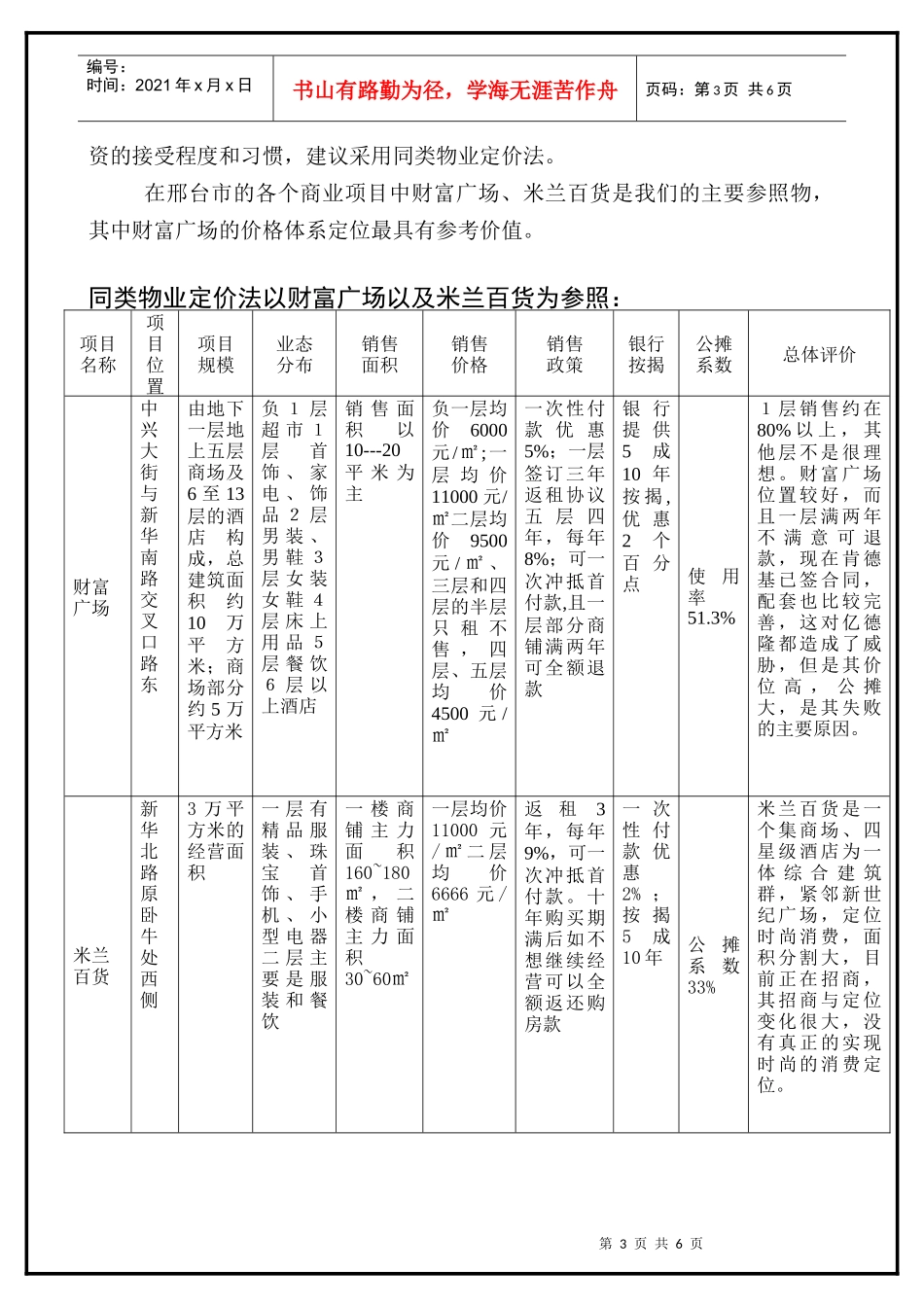 “[1]商场”营销策划方案_第3页