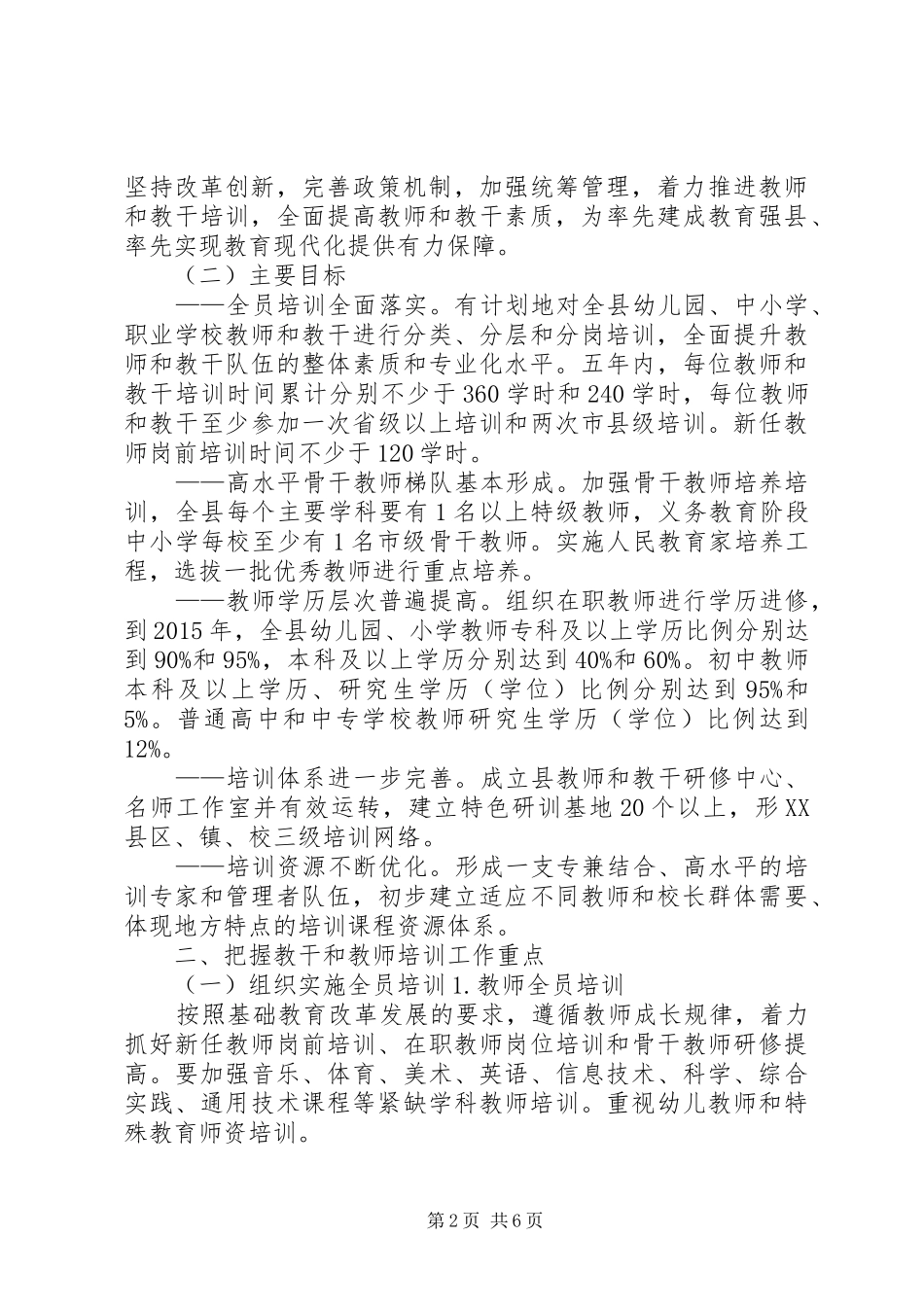 师资培训工作总结5篇_第2页