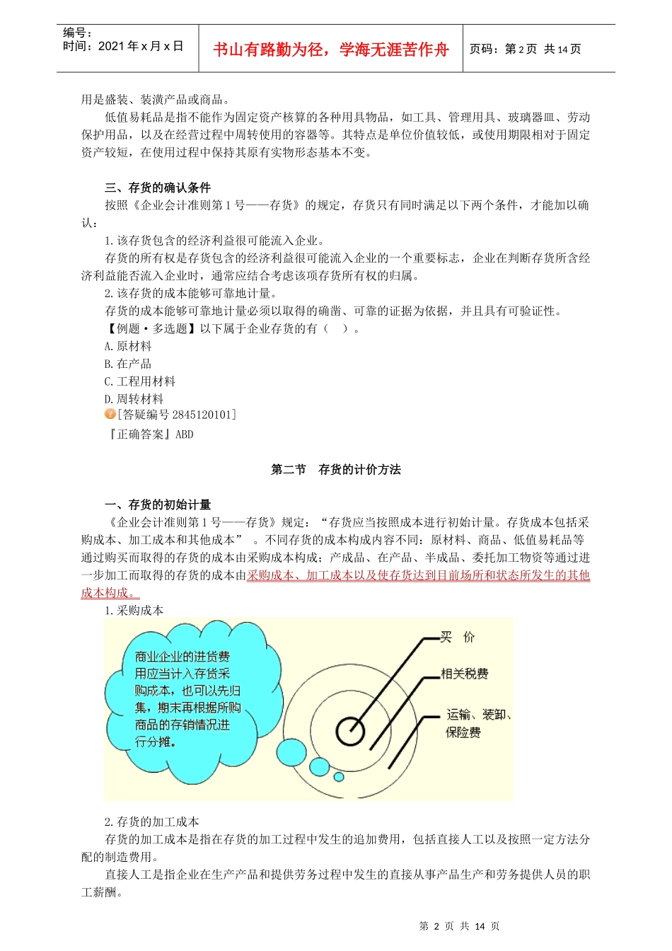 存货的计价方法与清查_第2页