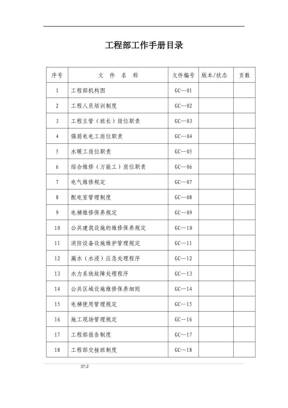 工程服务维修工作手册_第2页