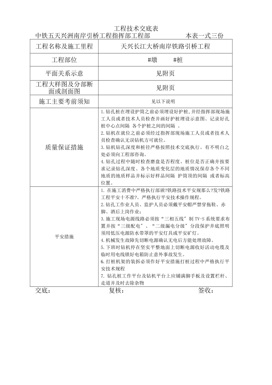铁路引桥工程技术交底_第1页