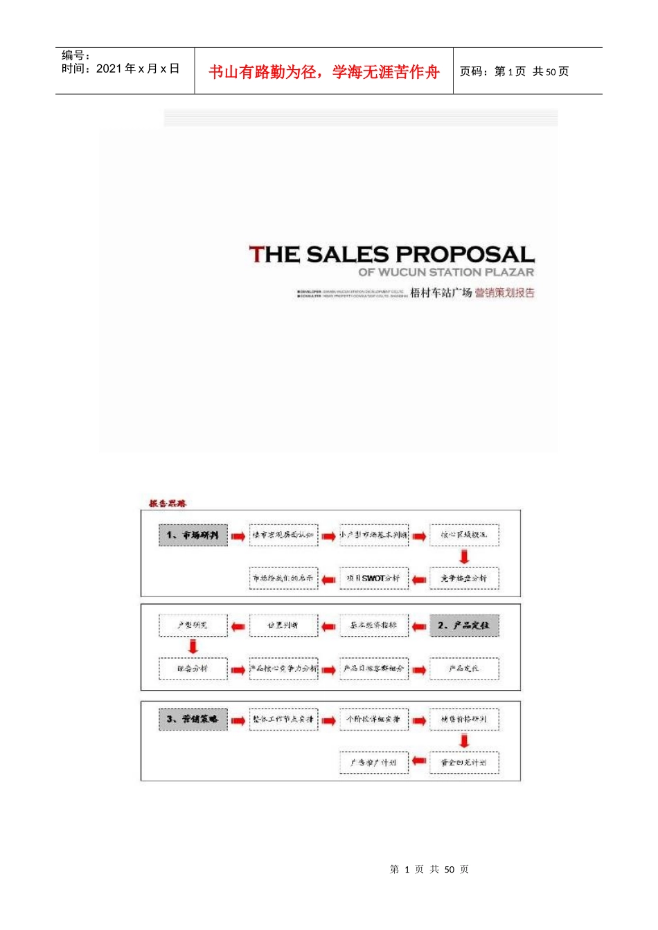 厦门车站广场项目营销策划报告_第1页