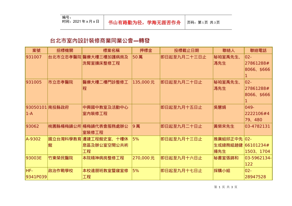 台北市室内设计装修商业同业公会转发_第1页