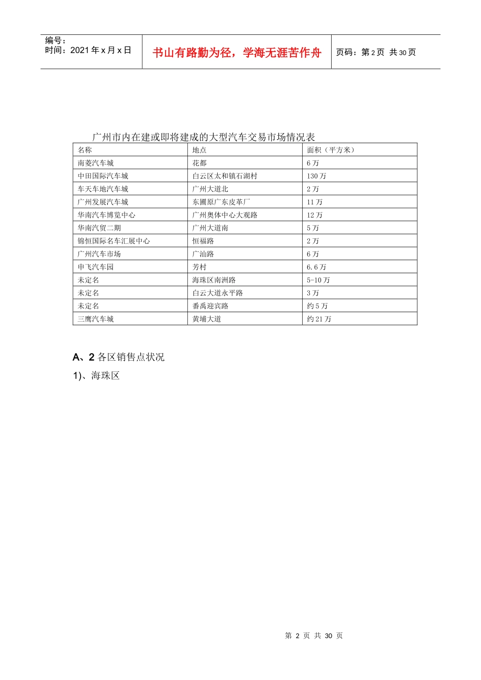 广州汽车市场渠道现状_第2页