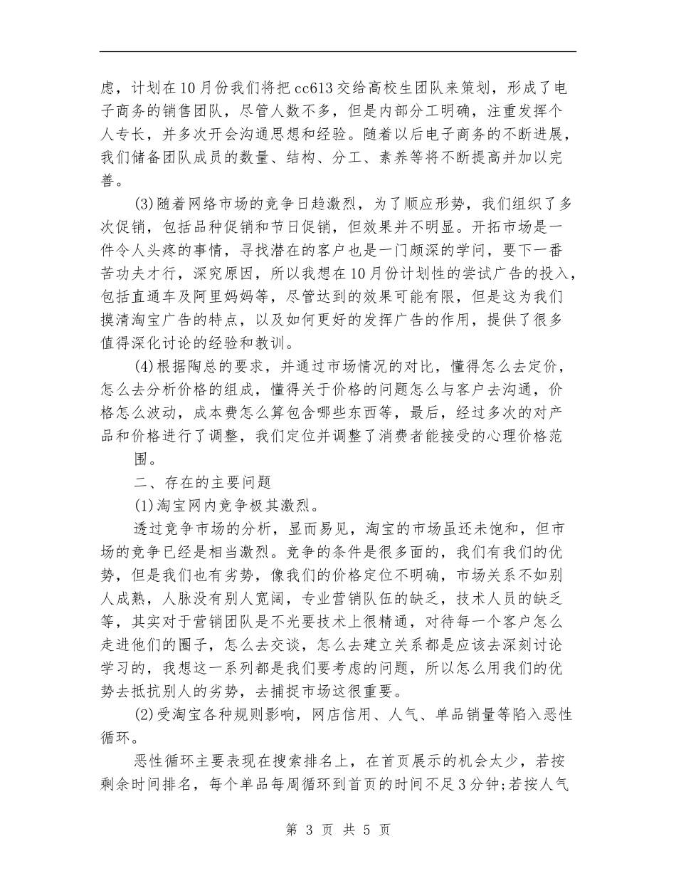 电子商务年度个人工作总结范文_第3页