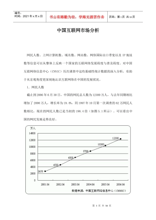 中国互联网市场分析DOC15(1)