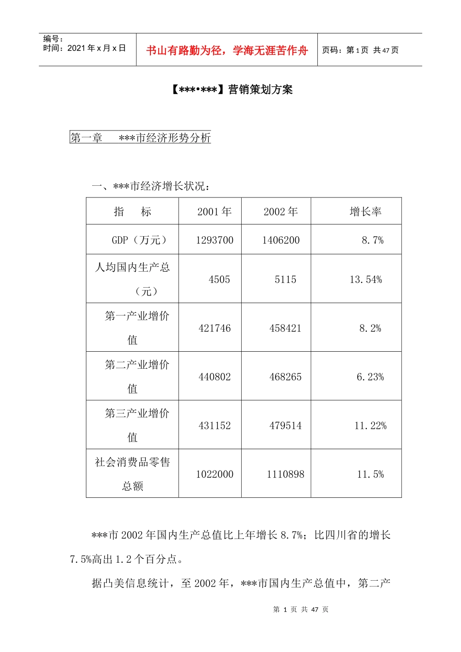 XX营销策划方案_第1页