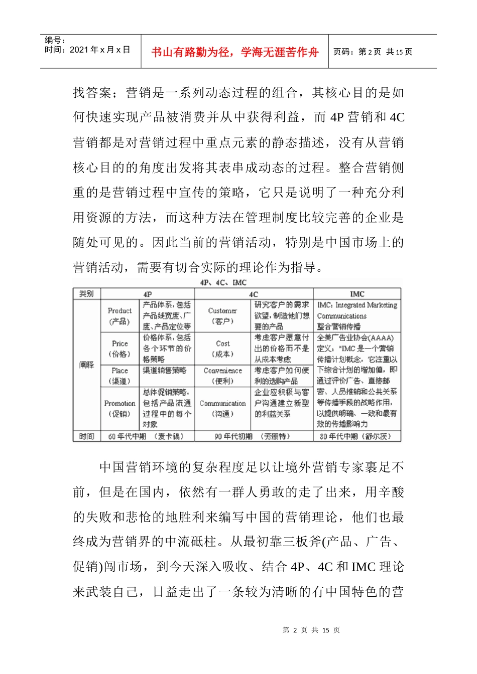 GC营销挑战PC与IMC概述_第2页