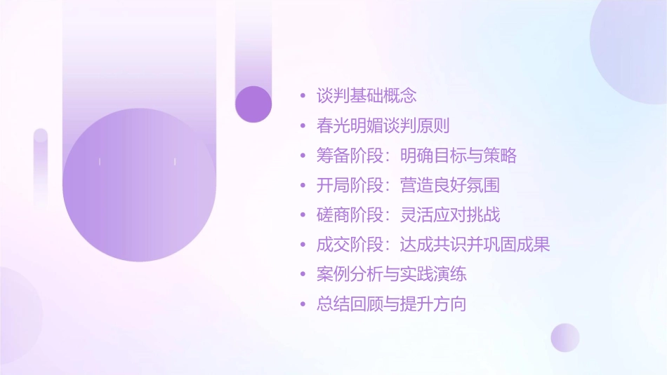 春光明媚优势谈判课件_第2页