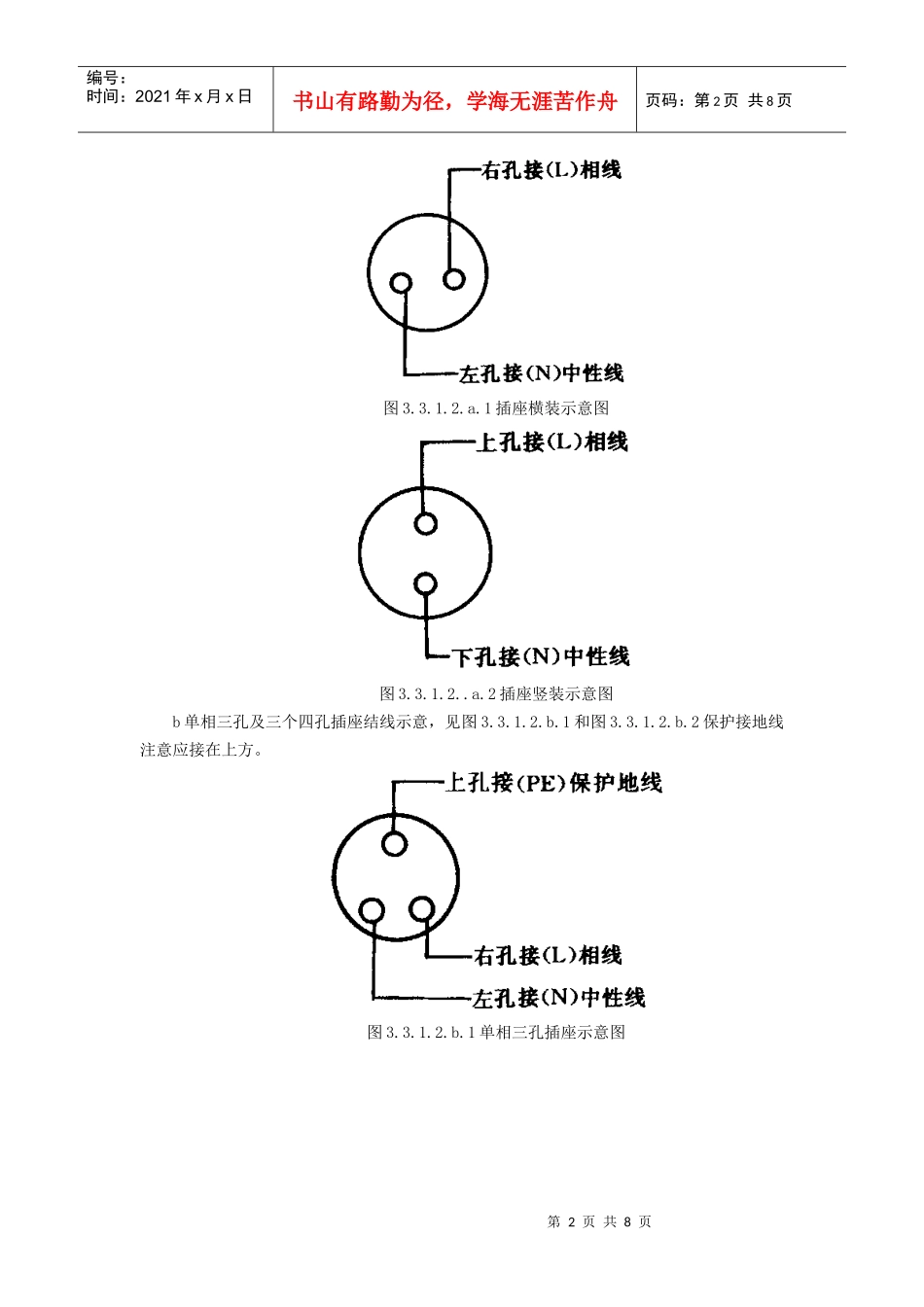 开关、插座安装施工方案_第2页