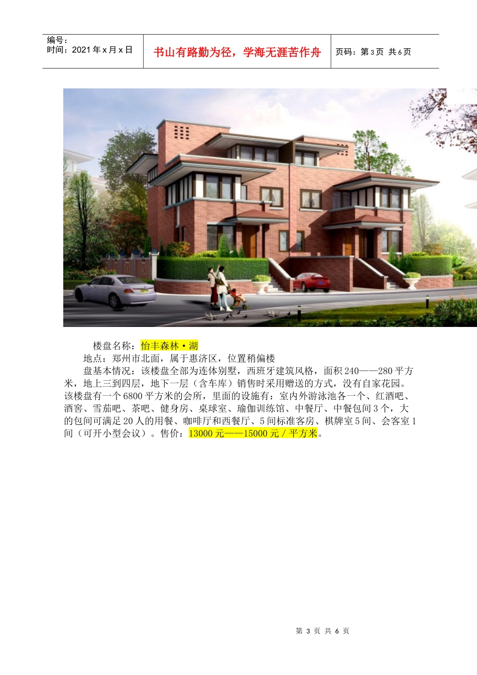别墅市场调查_第3页