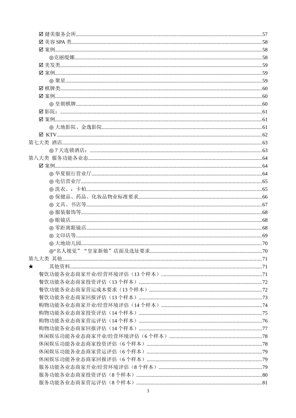 各类商家的选址及建筑要求一览(最全最实用)82页_第3页
