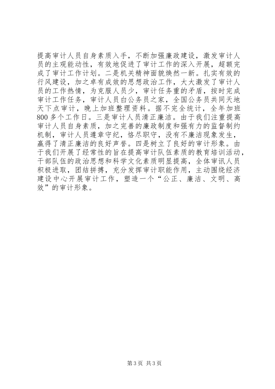审计局长年终工作总结报告_第3页