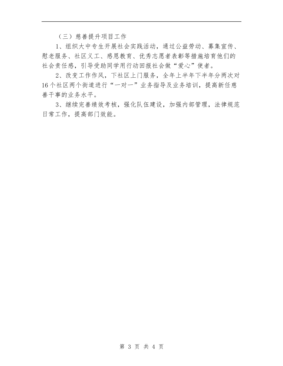 2024年慈善工作计划_第3页