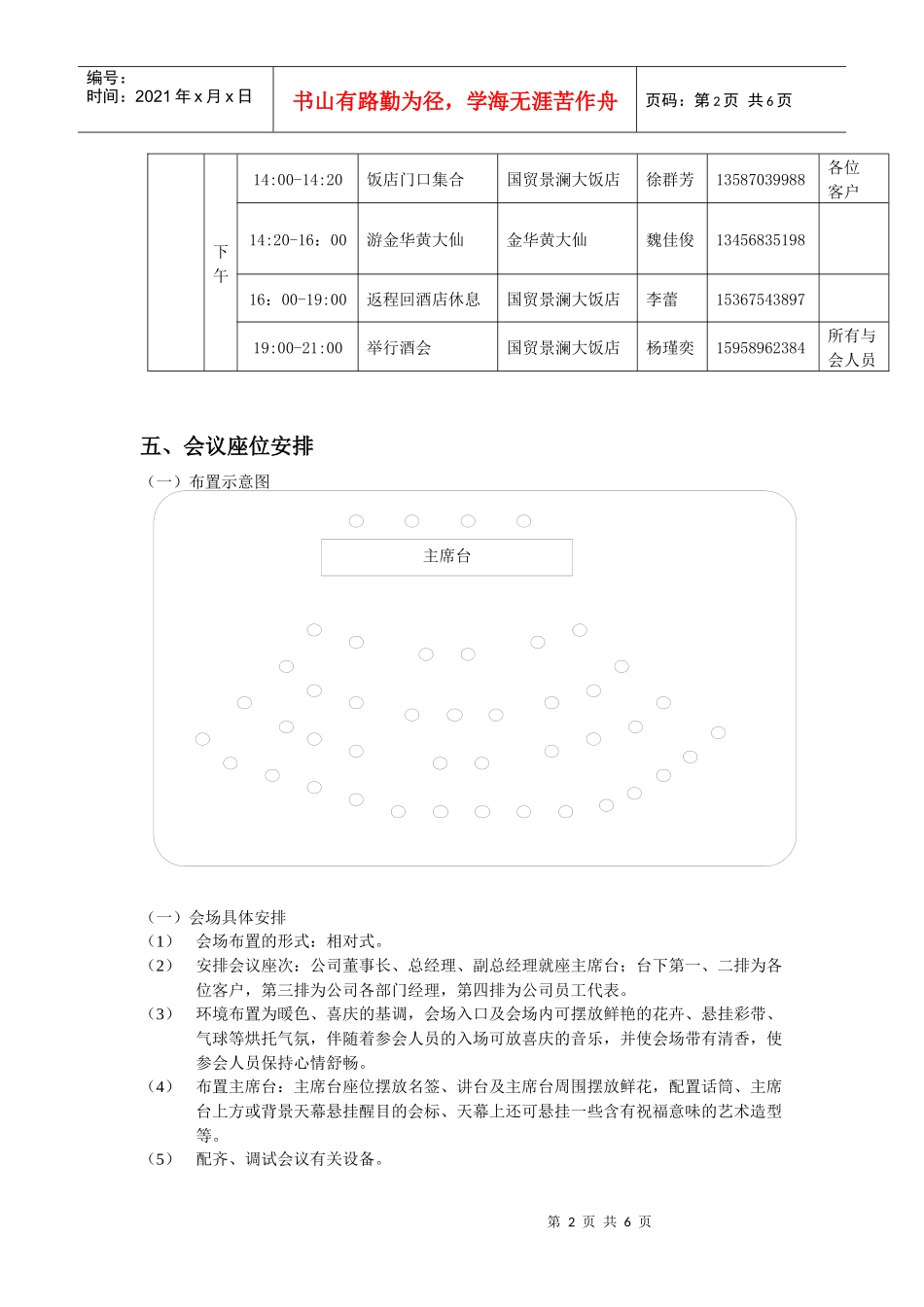 好来屋装饰有限公司XXXX年客户答谢会_第2页