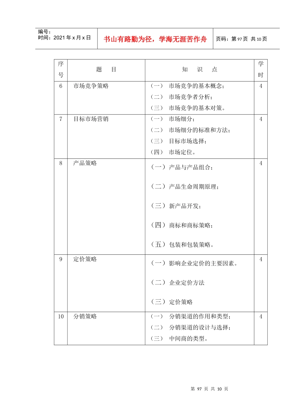 《市场营销学》学习指导-《市场营销学》教学设计_第3页
