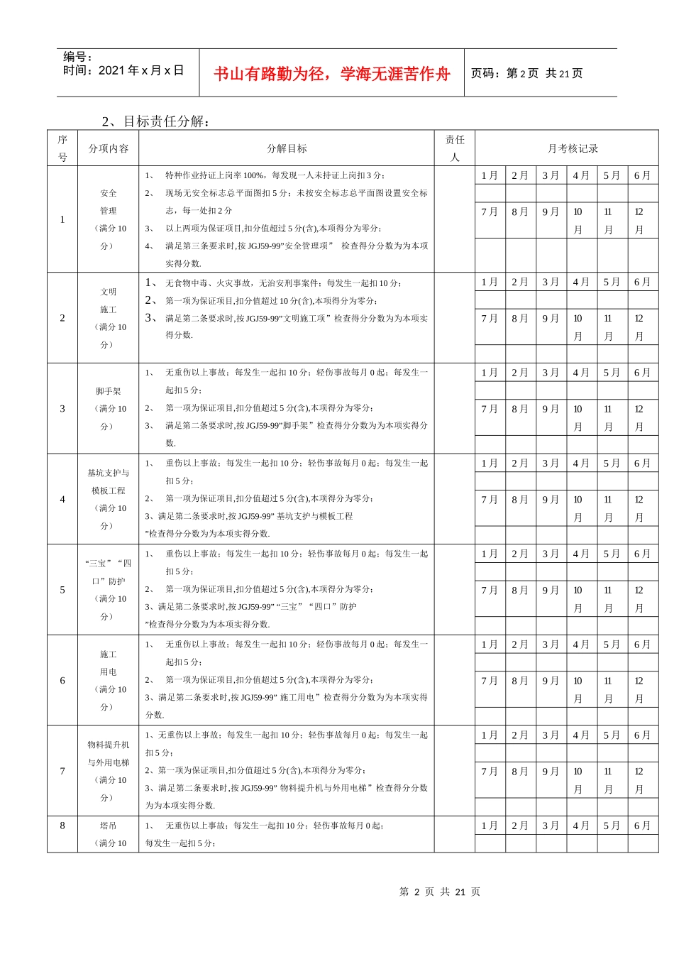 XXX工程文明施工方案_第2页