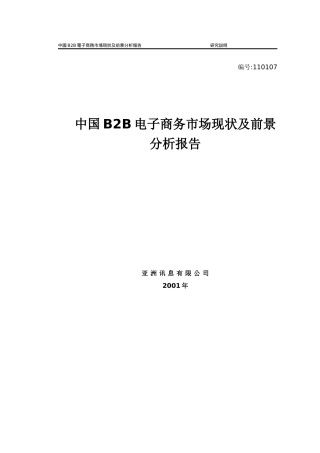 中国BB电子商务市场现状及前景分析报告