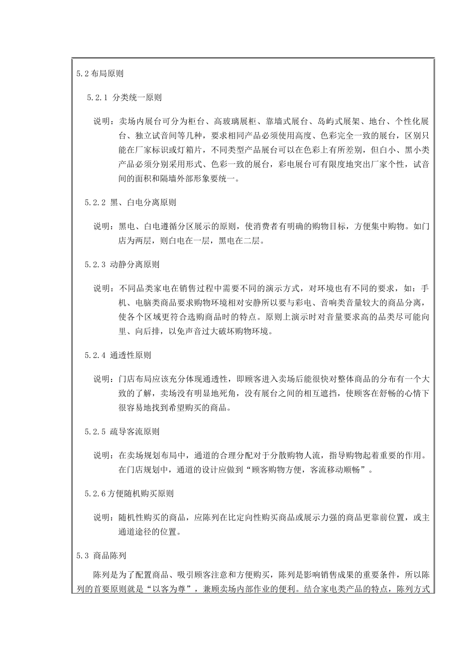国美电器卖场布局管理规定_第3页