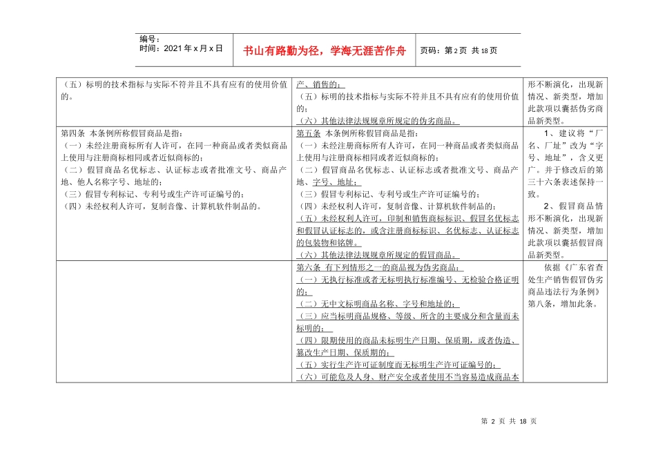 《深圳经济特区严厉打击生产、销售假冒、伪劣商品违法行为条例(XXXX_第2页