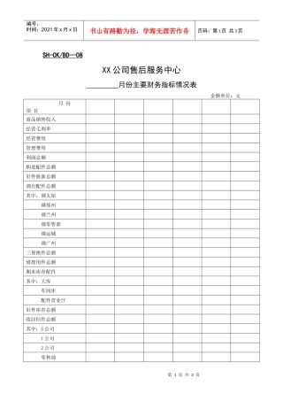 XX公司售后服务中心