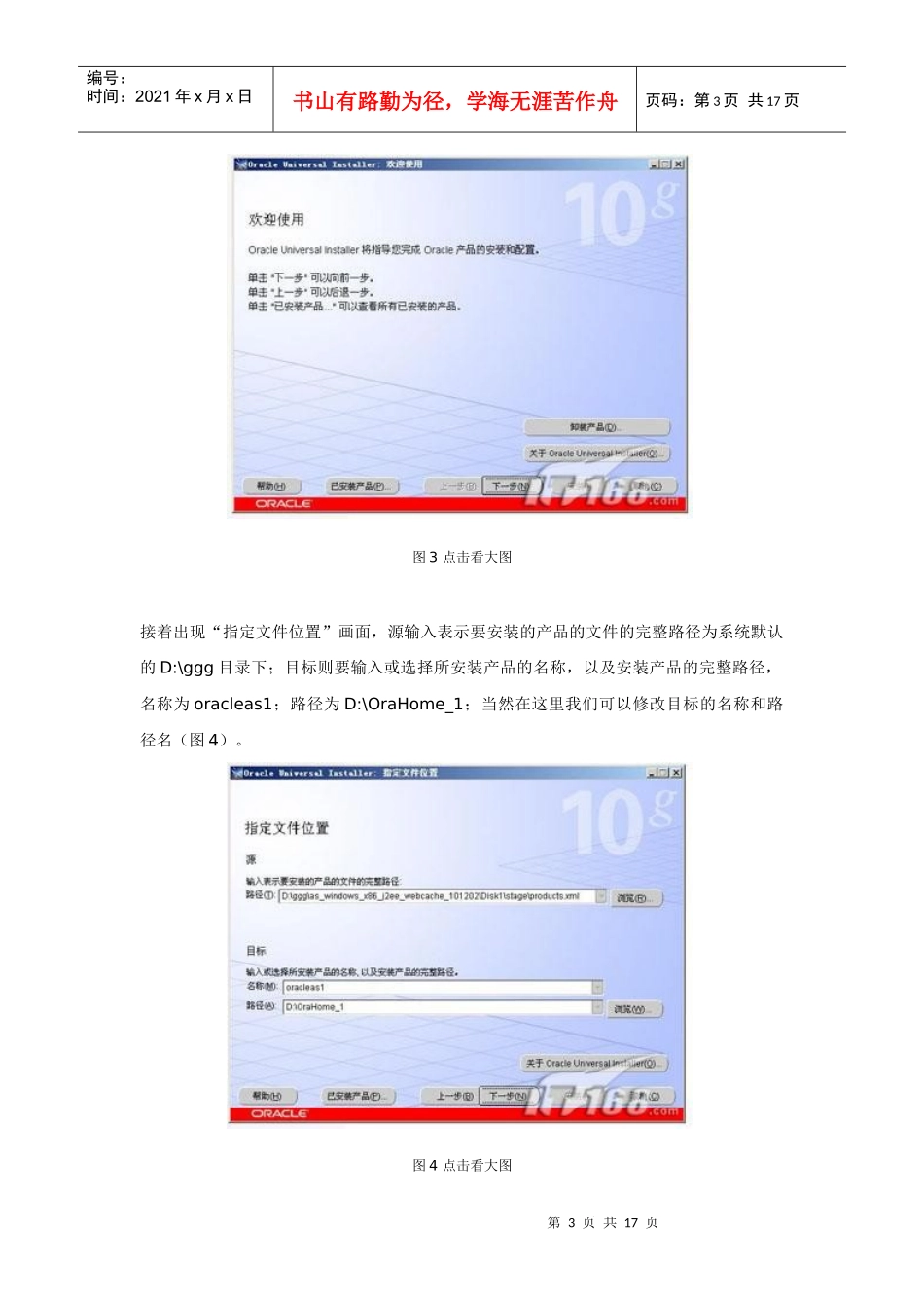 入门级Oracle 10G服务器安装步骤及过程(附图解)_第3页