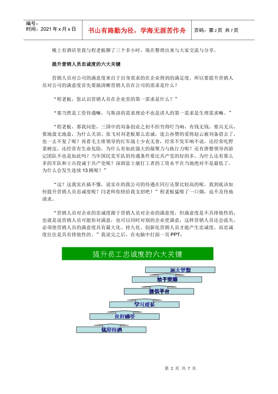 你的营销人员为什么缺乏忠诚度_第2页