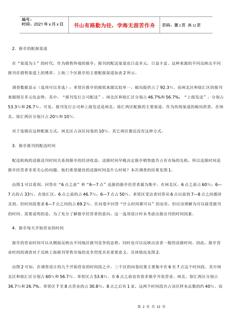 上海报刊零售市场调查与解析_第2页