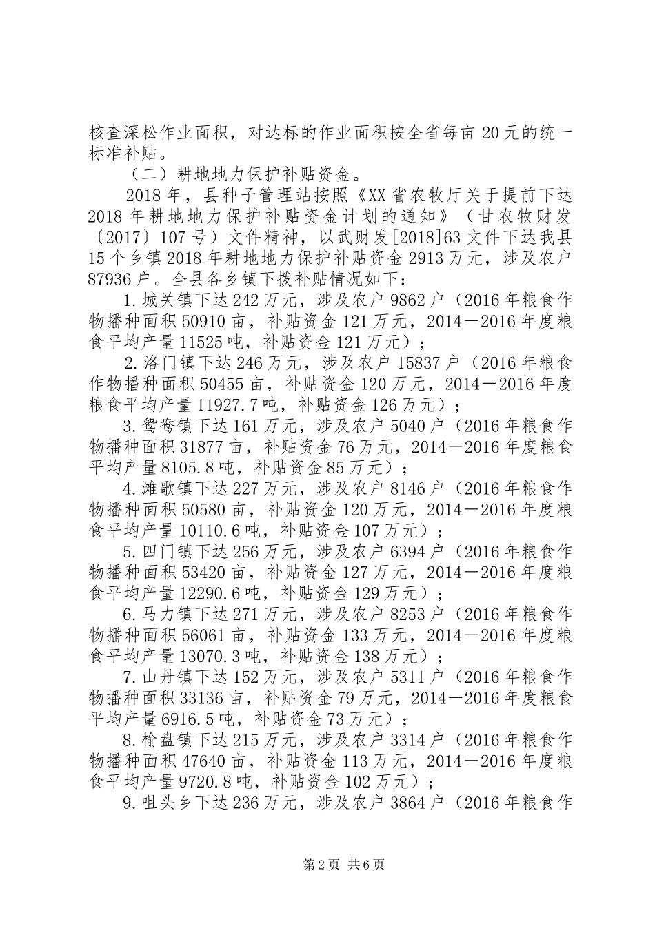 农业农村局关于“一卡通”专项治理情况工作总结_第2页