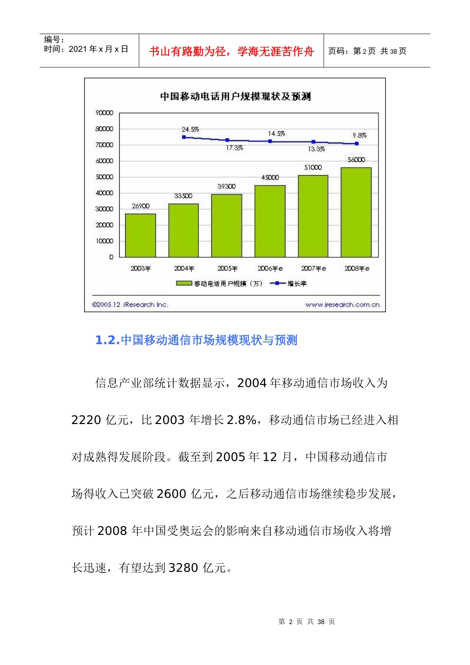 中国移动增值服务市场分析报告）_第2页