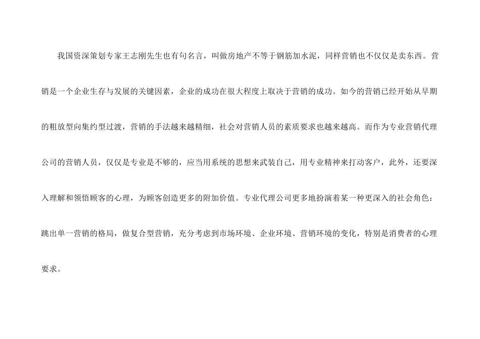 XX项目销售执行报告（DOC73页）_第3页