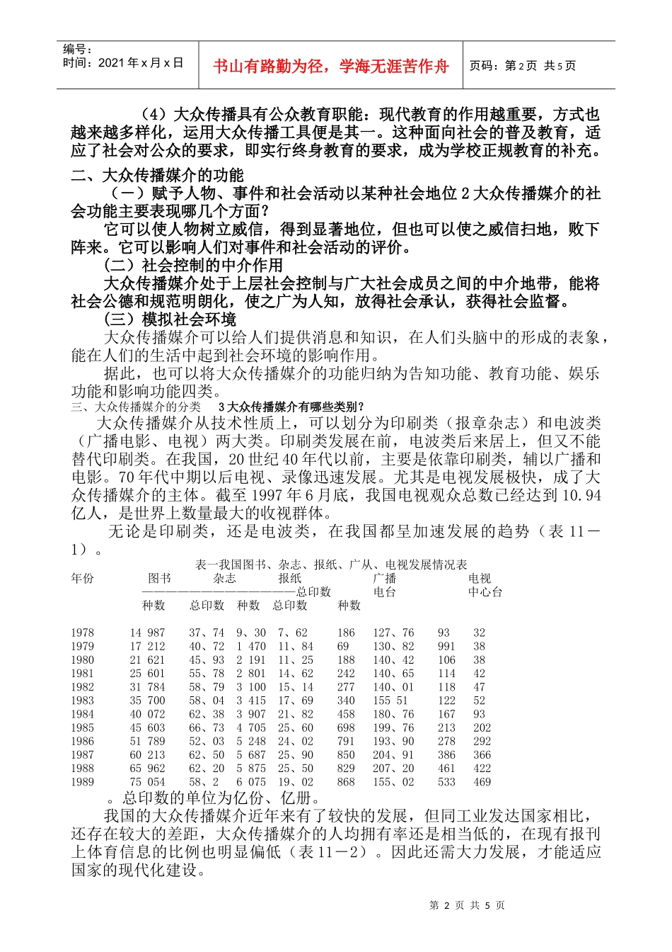 体育社会学 第11章 体育与大众传播媒介_第2页