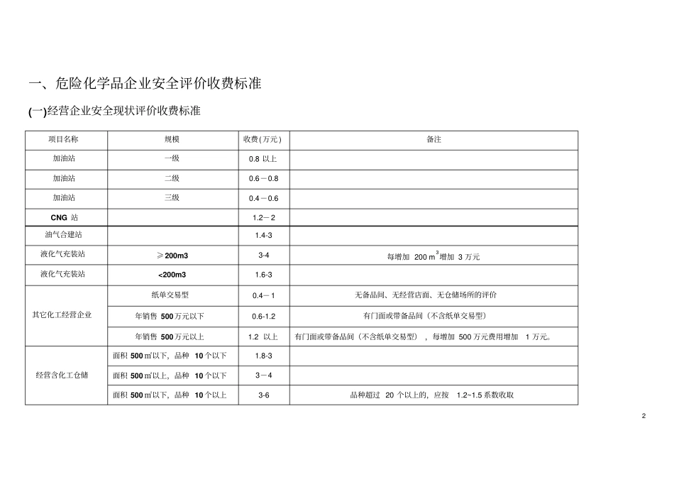 安全预评价收费标准_第2页
