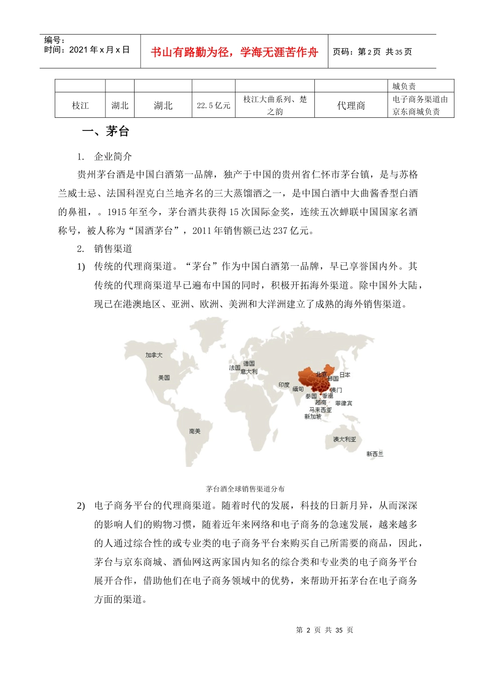 婚宴白酒市场分析报告XXXX0921_第2页