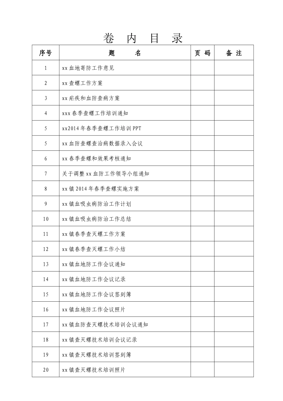X年基本公共卫生服务血吸虫病防治工作资料汇编_第2页