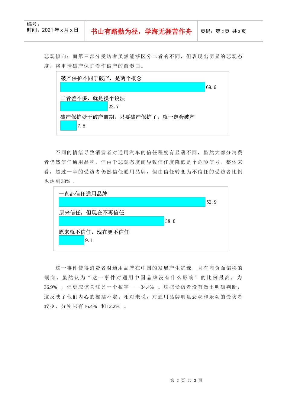 信任危机，中国消费者如何看待通用汽车破产保护？_第2页