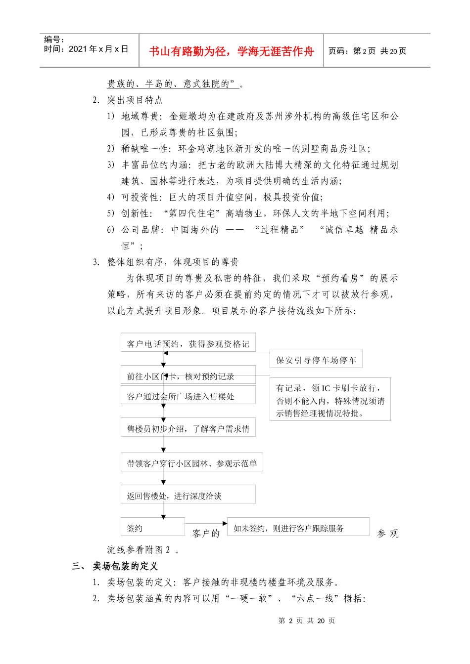 中海苏州半岛华府卖场包装纲要_第2页