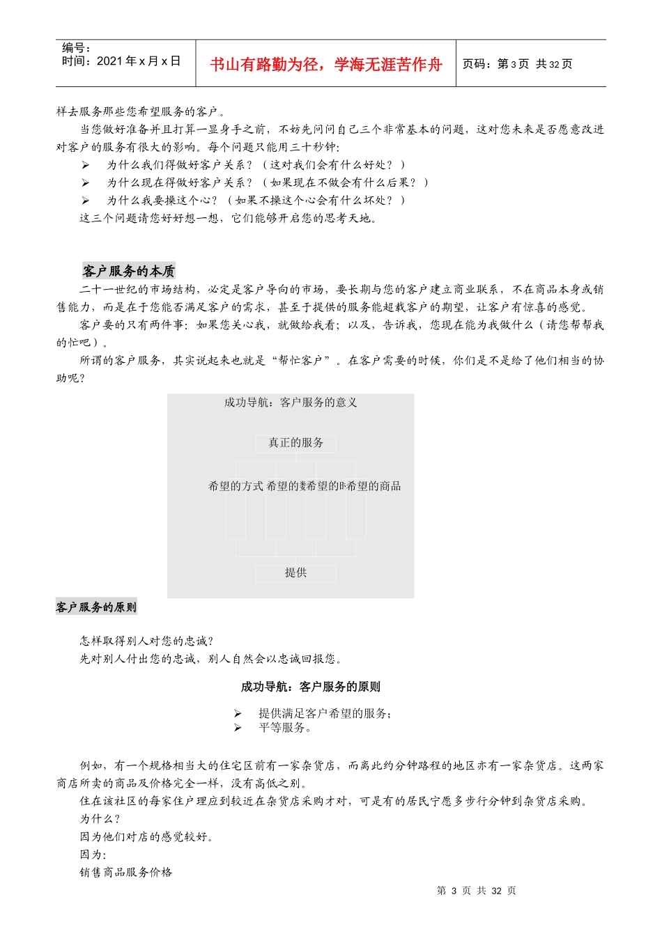 企业客户服务的基本原则_第3页