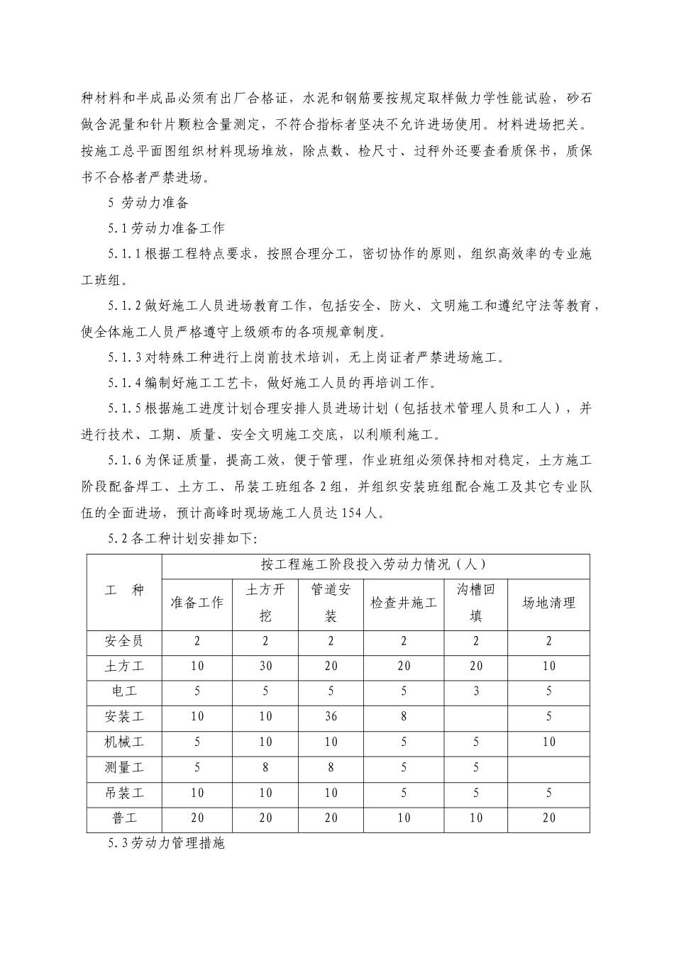 新会某地产五期部分排污管施工方案_secret_第3页