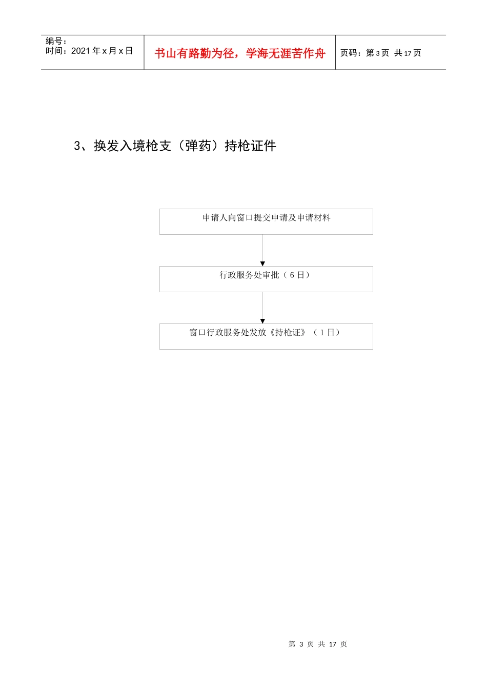 吉安市公安局治安行政服务项目办理流程图_第3页