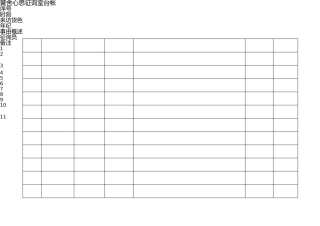 学校心理咨询室台帐 