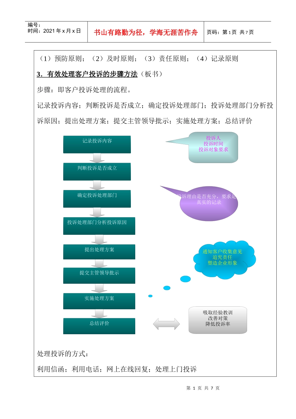 客户投诉处理教案_第2页