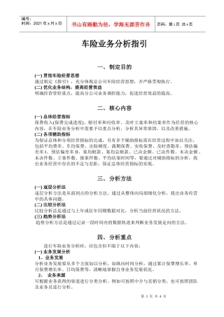 03车险业务分析指引